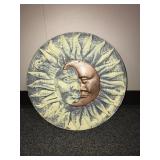 Handmade Concrete Celestial Outdoor Decor