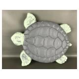 Handmade Concrete Outdoor Decor Turtle