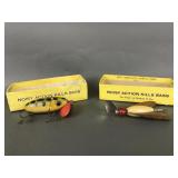 Vintage Jitterbug & Paul Bunyan Twirl Bug Lures