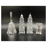 Strikalite Table Lighter Vtg Art Deco Crystal +..