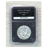 1953 Franklin Half Dollar 90% Silver Coin