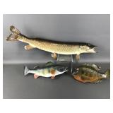 Taxidermy Pike & Bass