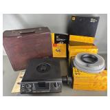 Vtg Kodak Medalist Ii Carousel Projector & Slide