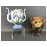 Roseville Pottery Water Lily Vase & More