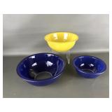 Vintage Pyrex Clear Bottom Nesting Bowls