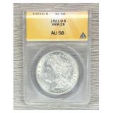 1921-d Morgan Silver $1 Dollar Coin