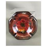 Signed Vintage Moorcroft Pottery England Ashtray