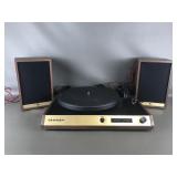 Crosley C72 Record Player & Speakers