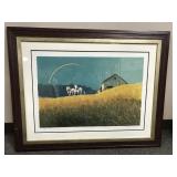 Cooper's Rainbow Signed Wayne Cooper Le Art Print