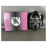 Bud K Fantasy Spiked Skull Wall Display