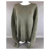 Vintage Olive Green Ralph Lauren Polo Knit Sweater