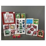Antique Glass Christmas Fruit Ornaments & More