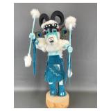 Handcrafted Native Ram Kachina Doll Sculpture