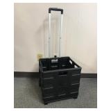 Completely Collapsible Folding Rolling Cart