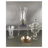 Vtg Paden City Glass Co. Candy Compote & More