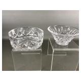 Waterford Crystal Trinket Dishes, Marked