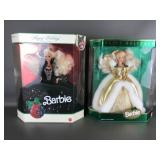 1991 & 1994 Vintage Christmas Barbie Dolls