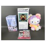 Hello Kitty Plush, Wonderart Latch Hook & More