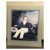 Portrait Of Jasper Raymond Rand, Matted Print