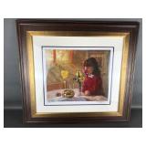Signed Serilithograph Karine Littorio Del Signore