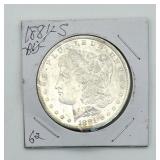1881-S Morgan Silver $1 Dollar Coin