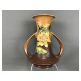 Vtg Roseville Pottery Water Lily Vase
