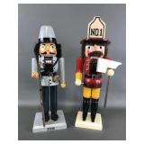 Vtg Nutcracker Confederate & Fireman