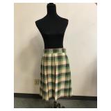 Nwt Vintage Turn Ons Acrylic Kiltie Skirt Sz 16