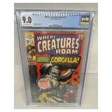 Graded 9.0 Marvel Where Creatures Roam