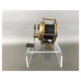 Antique Hendryx 1888 Brass Fishing Reel