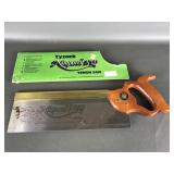 Vtg Tyzack nonpareil n120 tenon saw