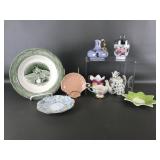 Vtg Portmeirion Botanic Novelty Tea Pot &