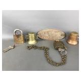 Elgin, Lawrence Warehouse Company Locks & Brass