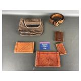 Vtg Rolf Leather Key Pouch, Belt & More!