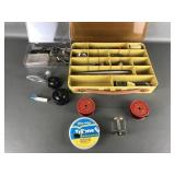 Vtg Plano Magnum Tackle Box, Lures, Replacement
