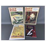 Vtg 1929 field & stream magazine & more