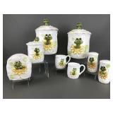 Sears Roebuck 70s Neil The Frog Kitchen Ceramics
