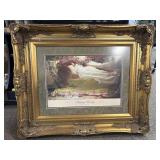 Ornate Framed Sleeping Beauty Thomas Ralph Spence