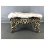 Victorian Style Cast Iron Footstool
