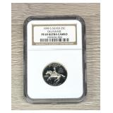 1999-S Silver 25c Delaware PF 69 Ultra Cameo