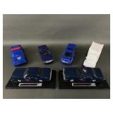 Vtg Michigan State Police Diecast, Emt & More Cars