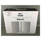 New Klipsch 5.25in Outdoor Speakers In Box