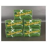 5 Remington 50 Round 22 Thunderbolt Ammunition