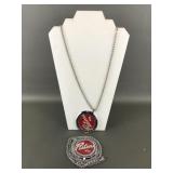 Detroit Pistons Ally Spinner Bling Necklaces