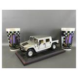 Maisto Hummer Model And Detroit Grand Prix Cups