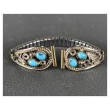 Vintage Sterling Silver Southwestern Style Watch