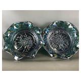 Carnival Grape & Leaf Bowls