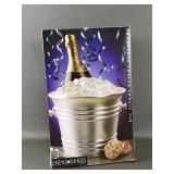 Linens N Things Ceramic Champagne Cookie Jar