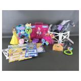 Barbie Horse & Pen, Disney & More Toys