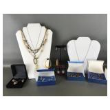Vintage Avon Sparkling Blue Flower Set & More!